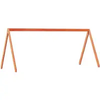 vidaXL Toit pour lit d'enfant brun cireux 209x95,5x88 cm Pin massif
