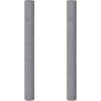 vidaXL Non-tissé de peintre antidérapant 2 pièces 5 m 280 g/m² Gris