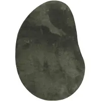 vidaXL Tapis de salon HUARTE Vert forêt 100 x 200 cm Polyester