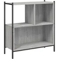 vidaXL Bibliothèque sonoma gris 72x28x77,5 cm bois d'ingénierie