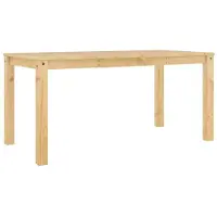 vidaXL Table à manger PANAMA 160 x 80 x 75 cm en pin massif