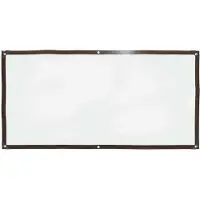 vidaXL Bâche transparente avec illets 1x2 m polyéthylène
