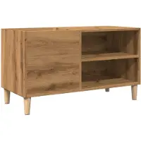 vidaXL Armoire à panneaux Artisan-Chêne 84,5x38x48 cm Bois composite