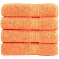 vidaXL Serviettes de bain de qualité supérieure SOLUND 4 pcs 600g/m²