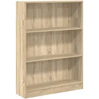 vidaXL Bibliothèque chêne sonoma 80x24x109 cm bois d'ingénierie