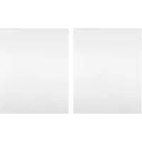 vidaXL Films de miroir 2 pcs auto-adhésive 45x150 cm PET