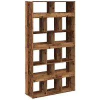 vidaXL Cloison de séparation vieux bois bois d'ingénierie