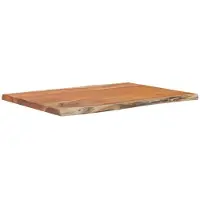 vidaXL Dessus de table 50x40x2,5 cm rectangulaire bois massif d'acacia