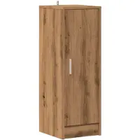 vidaXL Armoire à chaussures chêne artisanal 32x35x92cm bois ingénierie