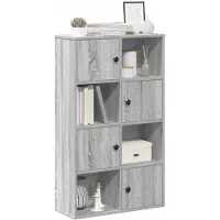 vidaXL Bibliothèque sonoma gris 60x24x101,5 cm bois d'ingénierie