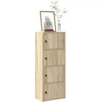 vidaXL Bibliothèque chêne sonoma 40x24x102 cm bois d'ingénierie