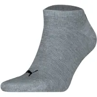 Puma Chaussettes gris chiné / noir / blanc