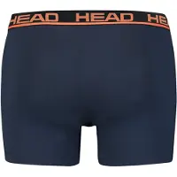 Head Boxers bleu foncé / orange