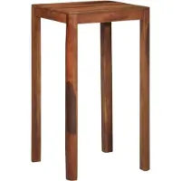 vidaXL Table de bar 60x60x107 cm bois massif acacia