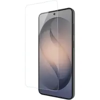 Just in Case Film de protection d'écran en verre trempé transparent pour Samsung Galaxy S26 FE (1 pcs, Samsung Galaxy S26), Téléphone portable : film de protection, Transparent