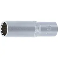 Bgs 10255 Douille "Gear Lock", 12,5 (1/2), profonde, 15 mm
