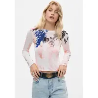 Desigual T-shirt mélange de couleurs