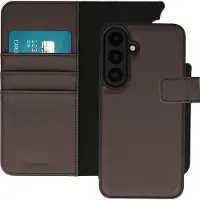 IMoshion Étui portefeuille luxe 2-en-1 amovible pour Samsung Galaxy S26 FE - Marron