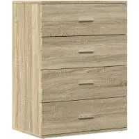 vidaXL Sideboard chêne Sonoma 60x39x80 cm bois composite
