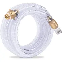 Vonroc Set de tuyaux d'aspiration pour pompes à eau - 7mx25mm, 1'' | Universel