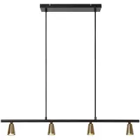 Lucide Lampe pendante de conception Tiana Champagne