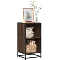 vidaXL Bibliothèque chêne marron 40x35x76 cm bois d'ingénierie
