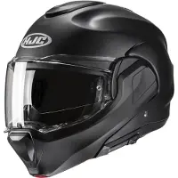 HJC F100 Solid Noir Casque Modulable Taille XL