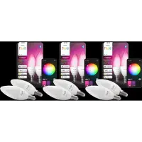 Philips Hue Ampoule Bougie White and Color E14 Lot de 6