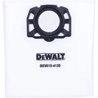 DeWalt SET DE 3 SAC FIBRE FOR 20-30L NON TISSE, HAUTE EFFICACITE, POUR 101262-63