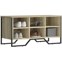 vidaXL Armoire à chaussures chêne sonoma 90x38x45,5 cm
