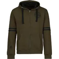 Star Wars Sweat-shirt zippé à capuche Disney de - Mandalore Bounty Hunter - S - 5XL - pour Homme - vert - Taille 3XL