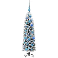 vidaXL Sapin de Noël artificiel avec 150 LEDs avec support Vert 120 cm