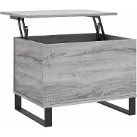 vidaXL Table basse Sonoma gris 60x44,5x45 cm Bois d'ingénierie