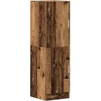 vidaXL Armoire de cuisine vieux bois 38x41,5x131,5 cm bois ingénierie