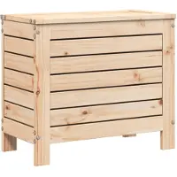 vidaXL Tabouret de jardin 62x31,5x52 cm pin massif