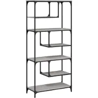 vidaXL Bibliothèque sonoma gris 81x36x176 cm bois d'ingénierie