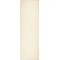 vidaXL Tapis HUARTE à poils courts doux et lavable crème 80x250 cm