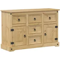 vidaXL Sideboard Corona 112x40x75 cm pin massif