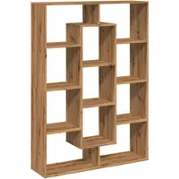 vidaXL Bibliothèque chêne artisanal 102x29x143 cm bois d'ingénierie