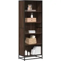 vidaXL Bibliothèque chêne marron 60x35x170,5 cm bois d'ingénierie