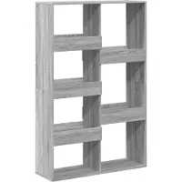 vidaXL Bibliothèque sonoma gris 100x33x155,5 cm bois d'ingénierie