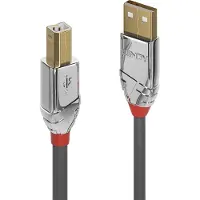 Lindy 36643 USB 2.0 Kabel Typ A/B Cromo Line M/M 3m