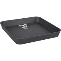 Elho Soucoupe Carrée Loft Urban - 28 Cm - Gris Anthracite