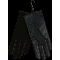 Gant pour femme. 4930079 s en cuir noir (M), Classique