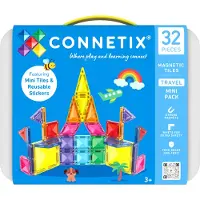Connetix Jeu De Construction Travel Mini 32 Pièces
