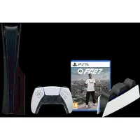 Sony PlayStation 5 Slim Disc Edition + FC 27 + Façades Noir + Station de Charge