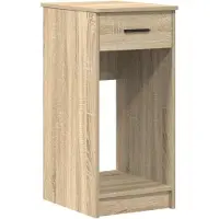 vidaXL Armoire pour ordinateur avec tiroir Chêne Sonoma 35x45x77 cm