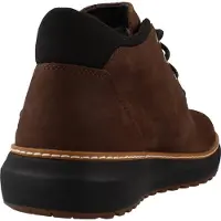 Timberland pour homme. TB0A6A8NW071 Bottines chukka en cuir avec membrane Gore-Tex Hudson Road marron foncé (45.5), Plat, Lacets, Casuel