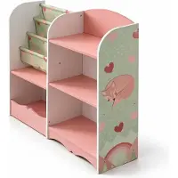 Relaxdays Étagère pour enfant (82 x 26 x 80 cm)