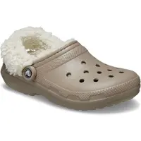 Crocs Classic Fleece Lined Clogs Beige EU 46-47